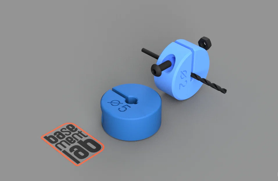 Cữ chặn mũi khoan (Depth Stop) Ø5mm ren M3 - Image 1