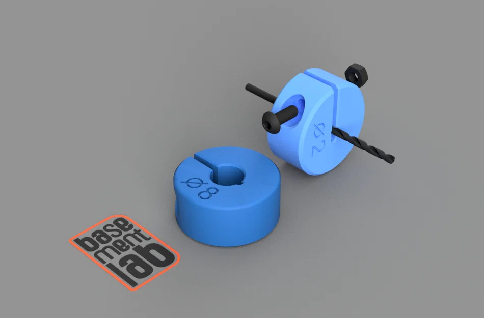 Chặn mũi khoan (Depth Stop) Ø8mm ren M3 - Image 1