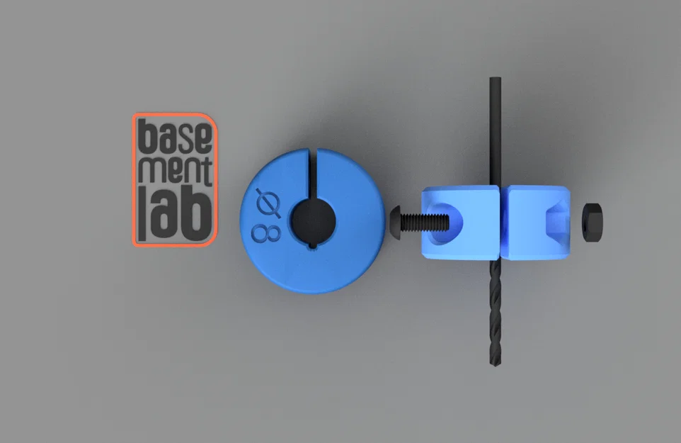 Chặn mũi khoan (Depth Stop) Ø8mm ren M3 - Image 2