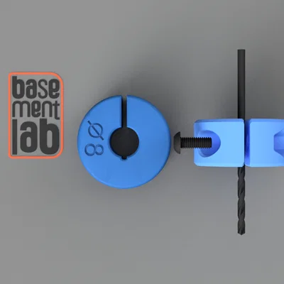 Chặn mũi khoan (Depth Stop) Ø8mm ren M3