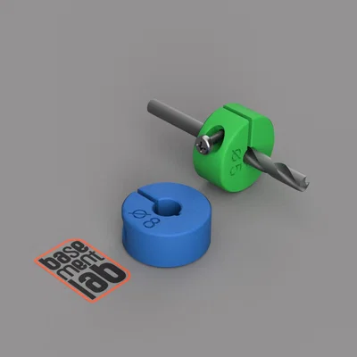 Chặn mũi khoan (Depth Stop) Ø8mm ren M3