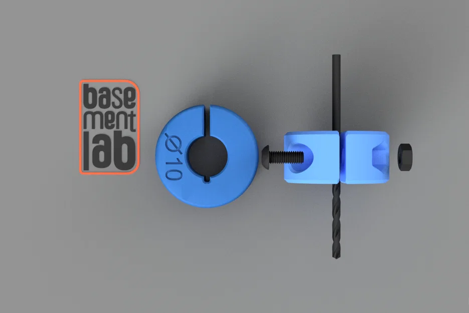 Chặn mũi khoan (Depth Stop) Ø10mm ren M3 – Limitatore di profondità - Image 2