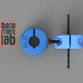 Chặn mũi khoan (Depth Stop) Ø10mm ren M3 – Limitatore di profondità - Thumbnail 2