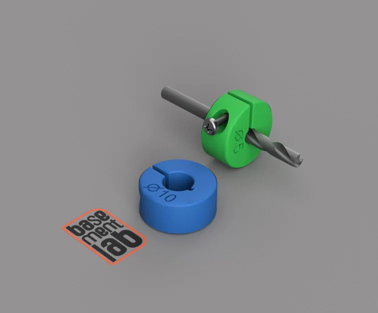 Chặn mũi khoan (Depth Stop) Ø10mm ren M3 – Limitatore di profondità - Image 3