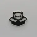 Móc khóa chú mèo trong hộp cực xinh xắn - In 3D dễ dàng - Thumbnail 1
