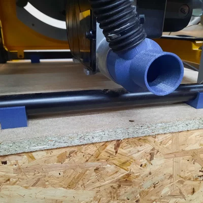 Bộ chuyển đổi máy hút bụi và dao tách phôi cho DeWalt DWE 7492