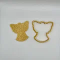 Bộ khuôn cắt và in hình bánh quy Thiên thần Giáng sinh 3D - Thumbnail 3
