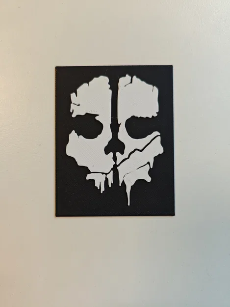 Miếng dán emblem Call of Duty Ghost - Image 1