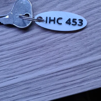 Móc khóa đánh dấu thông tin tùy chỉnh (Schlüsselanhänger IHC)