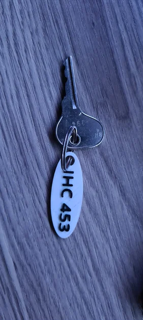 Móc khóa đánh dấu thông tin tùy chỉnh (Schlüsselanhänger IHC) - Image 2