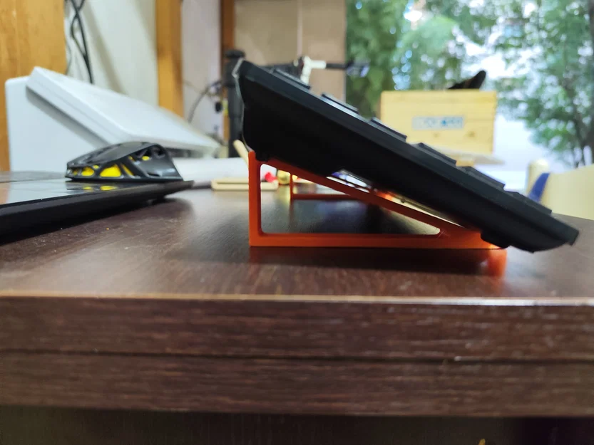 Giá đỡ bàn phím 3D - Thiết kế công thái học giúp gõ phím thoải mái - Image 3