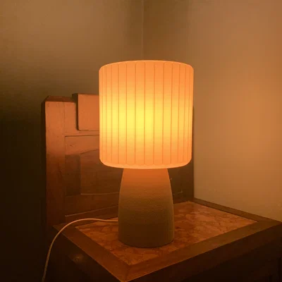 Đèn Lamp PLA hoạ tiết mỏng (Vase Mode) để bàn/phòng ngủ