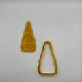 Bộ khuôn cắt và đóng dấu bánh quy hình chú lùn Giáng sinh - Thumbnail 2