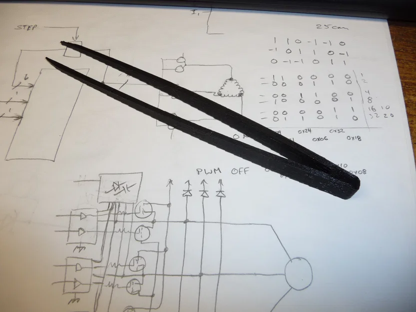 Nhíp gắp 3D tiện lợi, thiết kế đơn giản dễ in - Image 1