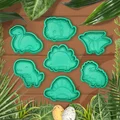 Bộ khuôn cắt bánh quy hình khủng long 3D đáng yêu cho gia đình - Thumbnail 1