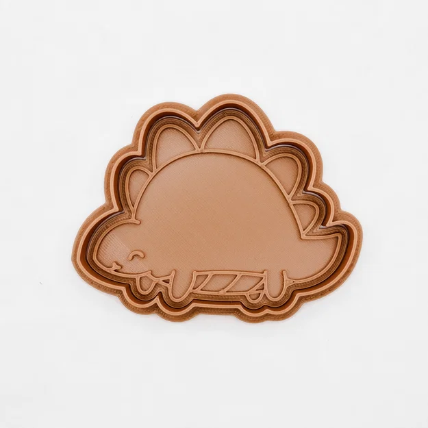 Bộ khuôn cắt bánh quy hình khủng long 3D đáng yêu cho gia đình - Image 3