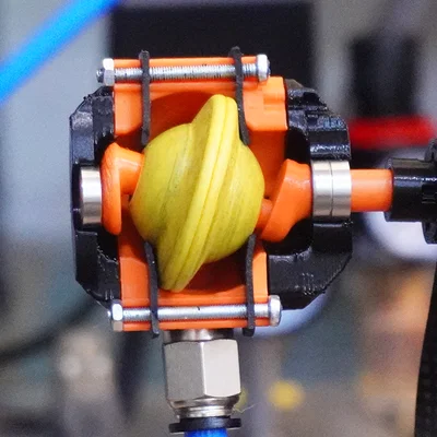 Nutating Disk Air Engine – Động cơ khí nén dùng đĩa nutating