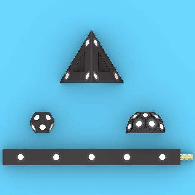 Bộ Scanner Marker Block Kit gắn nam châm cho 3D Scanner - Image 1