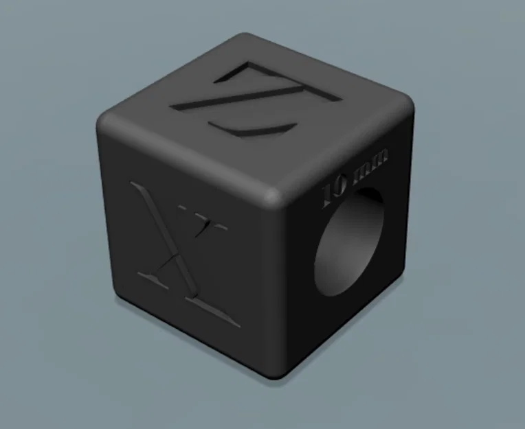 Khối lập phương kiểm tra in 3D (Calibration Cube) 20mm đa năng - Image 1