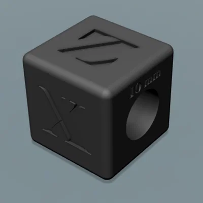 Khối lập phương kiểm tra in 3D (Calibration Cube) 20mm đa năng