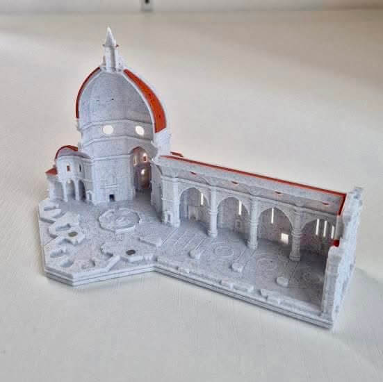 Nhà thờ Florence (Mặt cắt nội thất) - Image 8