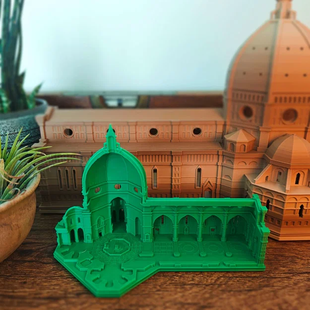 Nhà thờ Florence (Mặt cắt nội thất) - Image 10