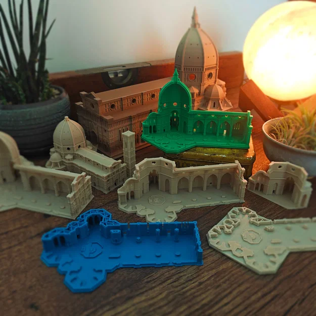 Nhà thờ Florence (Mặt cắt nội thất) - Image 12