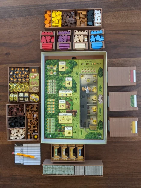 Khay Organizer cho Agricola (Revised) & expansion Farmers of the Moor (One-box) - Image 4