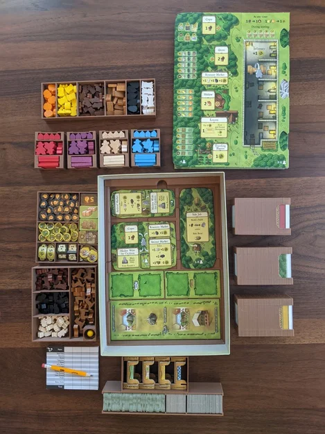 Khay Organizer cho Agricola (Revised) & expansion Farmers of the Moor (One-box) - Image 5