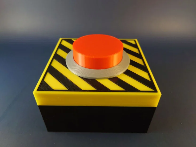 Nút Đỏ Nguy Hiểm (Hộp) – Red Danger Button (Box) - Image 1