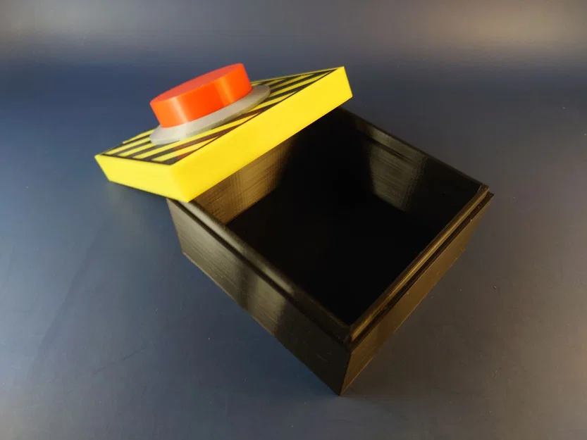 Nút Đỏ Nguy Hiểm (Hộp) – Red Danger Button (Box) - Image 2