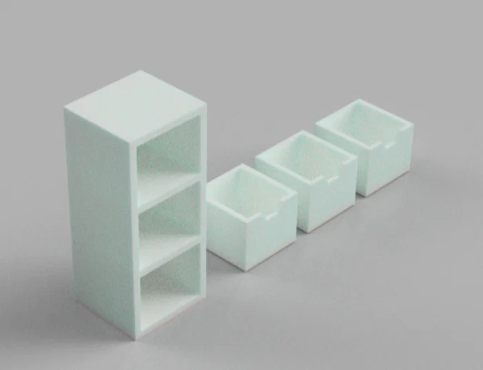 Kệ tủ mini đa năng in 3D - Giải pháp sắp xếp đồ dùng thông minh - Image 1