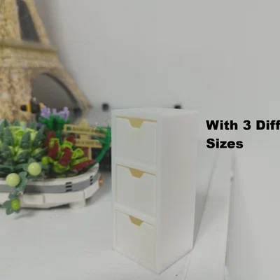 Kệ tủ mini đa năng in 3D - Giải pháp sắp xếp đồ dùng thông minh