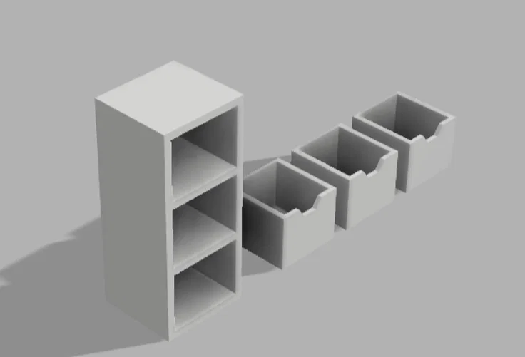 Kệ tủ mini đa năng in 3D - Giải pháp sắp xếp đồ dùng thông minh - Image 4