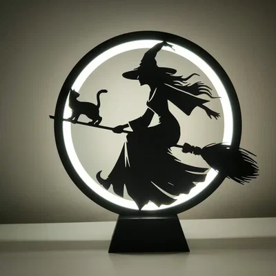 Đèn Ring Lamp II thiết kế chủ đề Halloween trang trí độc đáo
