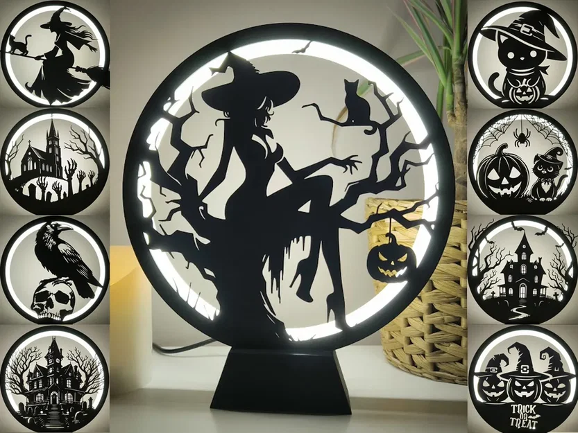 Đèn Ring Lamp II thiết kế chủ đề Halloween trang trí độc đáo - Image 7