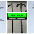 Móc uốn/neo cây đa năng: Plant Hooks, Trainer, Bender, Stakes, Holders, Supports - Thumbnail 1