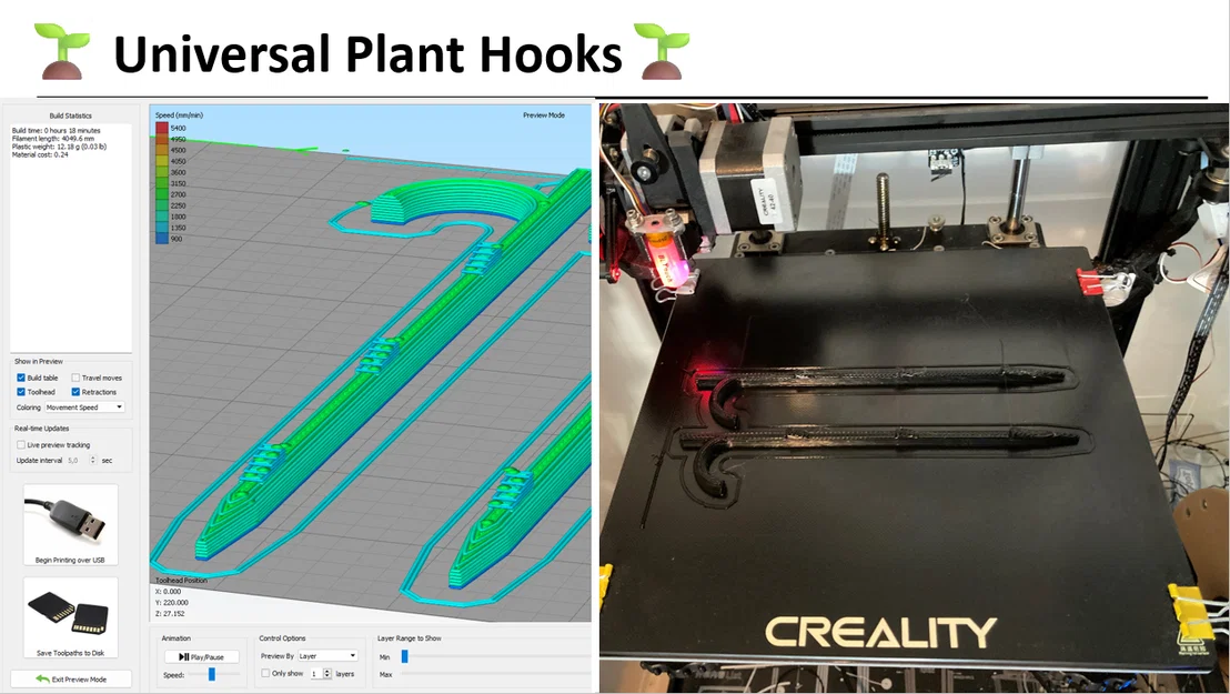 Móc uốn/neo cây đa năng: Plant Hooks, Trainer, Bender, Stakes, Holders, Supports - Image 2