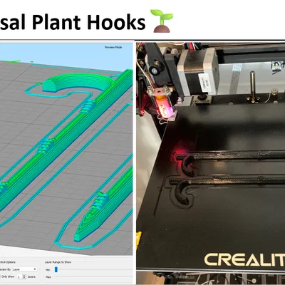Móc uốn/neo cây đa năng: Plant Hooks, Trainer, Bender, Stakes, Holders, Supports