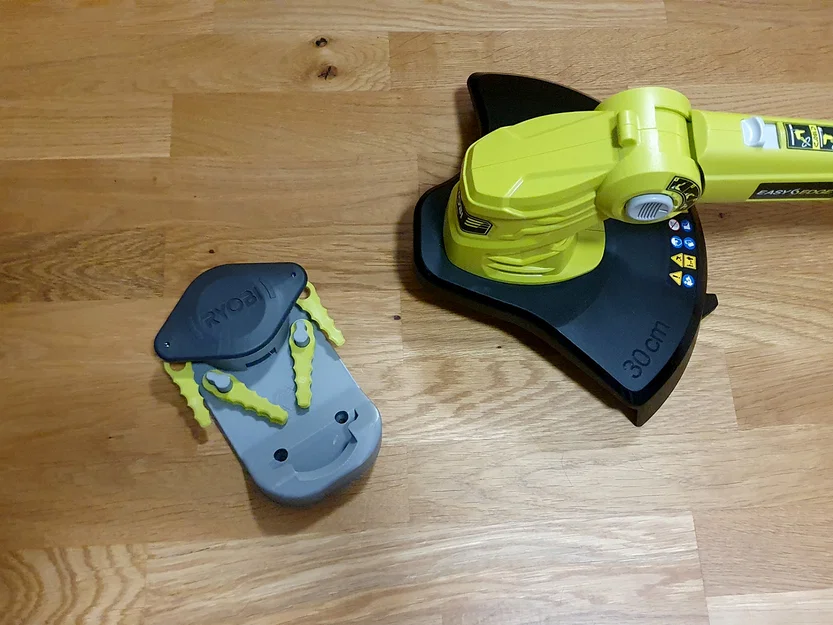 Giá treo tường cho máy cắt cỏ Ryobi (Ryobi Lawn Trimmer Wallmount) - Image 4