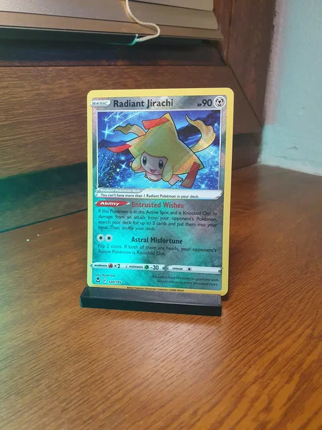 Chân đế trưng bày thẻ bài Pokémon (Pokemon card stand) - In 3D - Image 1