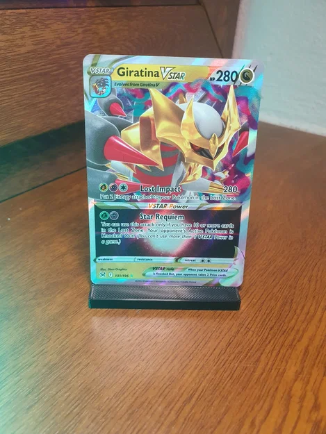 Chân đế trưng bày thẻ bài Pokémon (Pokemon card stand) - In 3D - Image 3