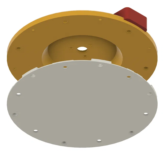 Luba AWD - Đĩa cắt 6 lưỡi & nắp che lưỡi (tối ưu cho in 3D) - Image 3