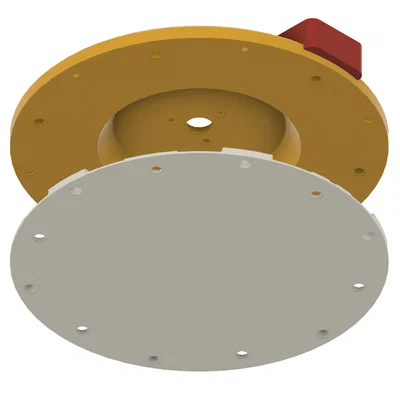 Luba AWD - Đĩa cắt 6 lưỡi & nắp che lưỡi (tối ưu cho in 3D)