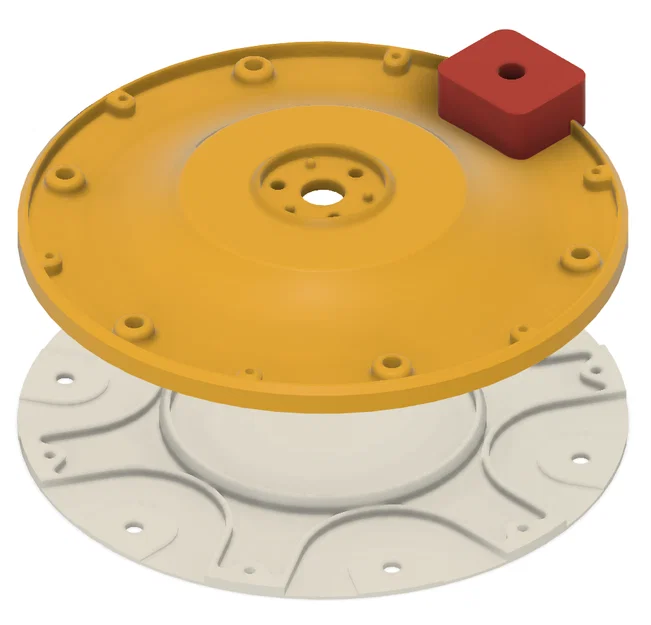 Luba AWD - Đĩa cắt 6 lưỡi & nắp che lưỡi (tối ưu cho in 3D) - Image 4
