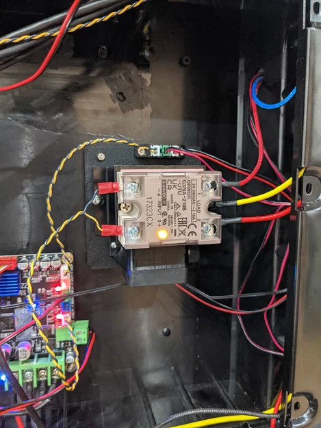 Gá Lắp Modular SSR Cho Qidi Plus 4 (Modular SSR Mounting Bracket) - Image 1