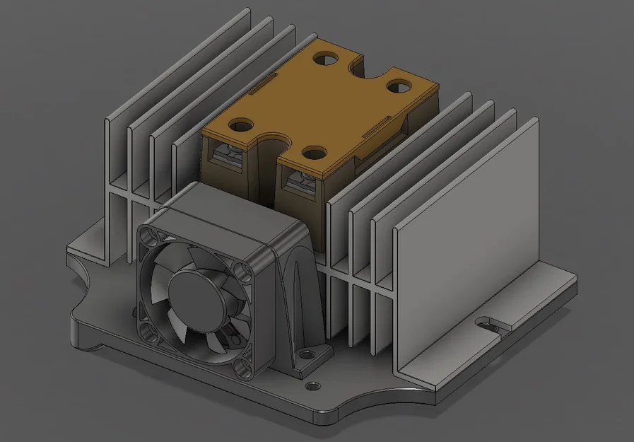 Gá Lắp Modular SSR Cho Qidi Plus 4 (Modular SSR Mounting Bracket) - Image 3