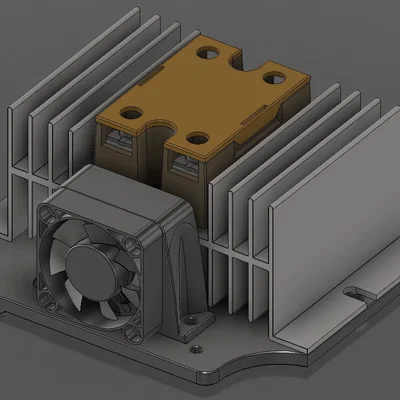 Gá Lắp Modular SSR Cho Qidi Plus 4 (Modular SSR Mounting Bracket)