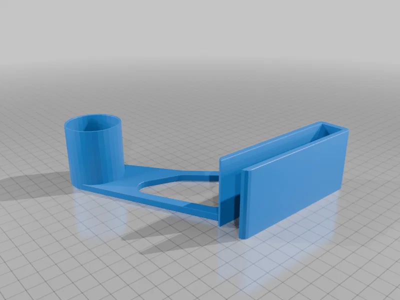 Giá treo khăn giấy 3D gắn cạnh tủ bếp (16mm) - Gọn gàng, tiện lợi - Image 2