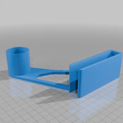Giá treo khăn giấy 3D gắn cạnh tủ bếp (16mm) - Gọn gàng, tiện lợi